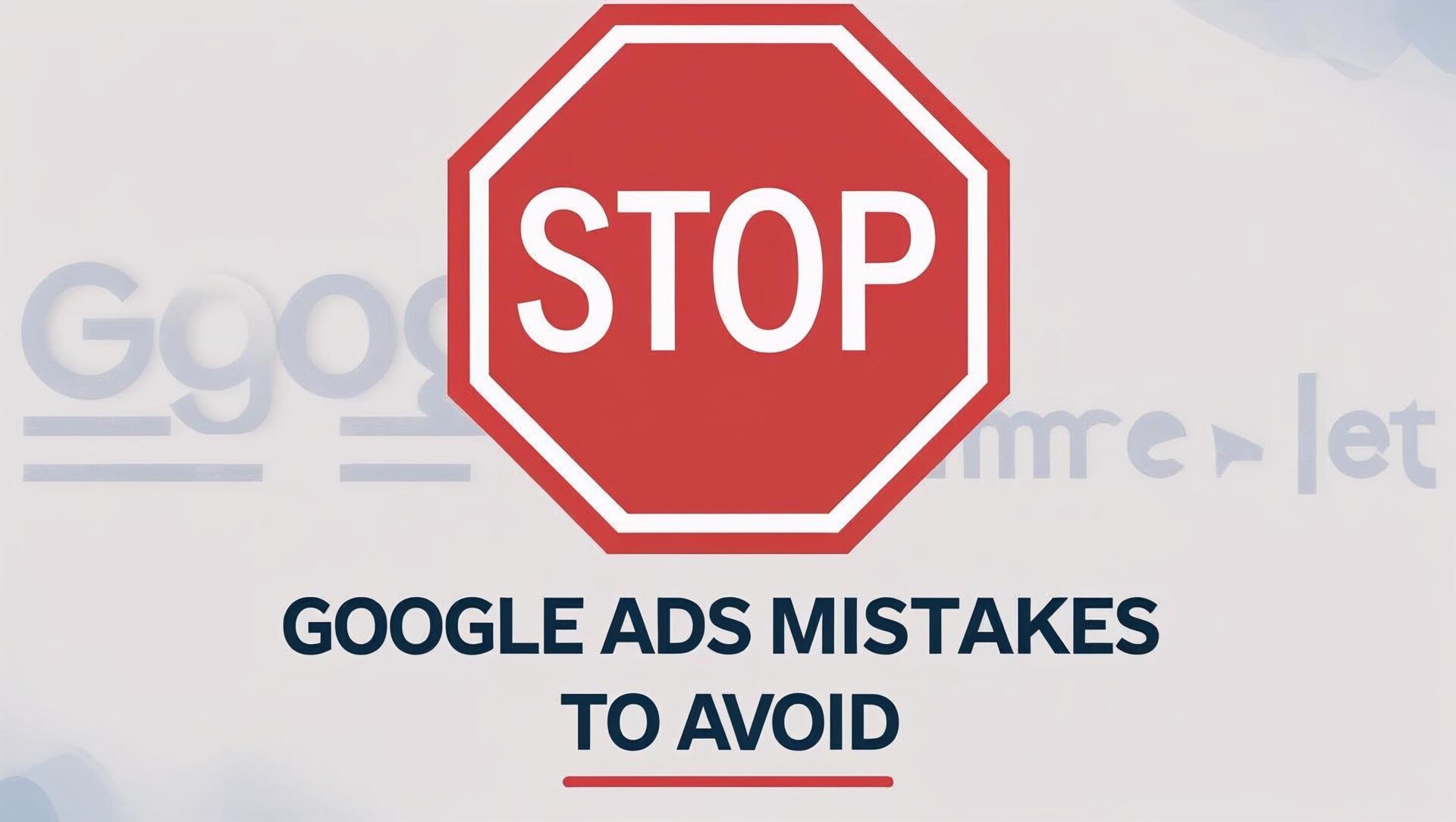 Google Ads mistakes for e-commerce