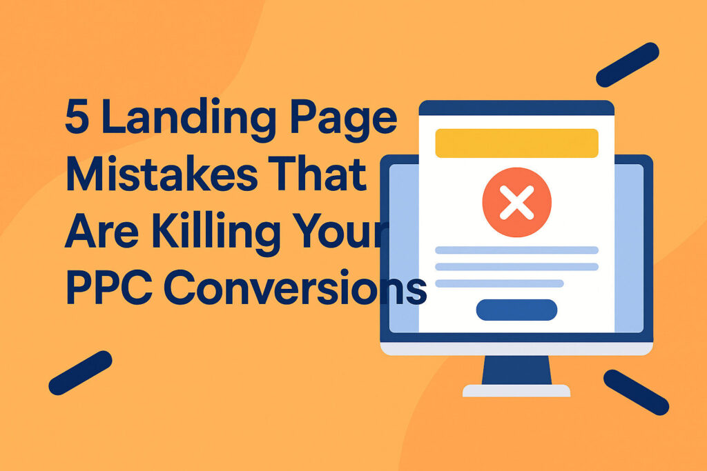 5 Landing Page Mistakes That Are Killing Your PPC Conversions